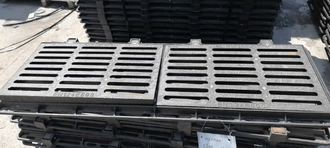 正宁球墨铸铁连体双篦展示